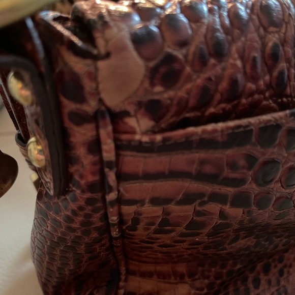 Brahmin Flaire Pecan Melbourne Shoulder/Satchel Handbag - Picture 9 of 14